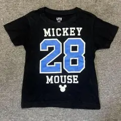 UT ミッキーマウス Tシャツ 100cm ブラック