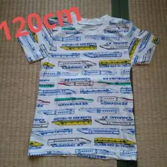 ★No.88★新幹線柄★プリントTシャツ★120cm