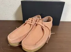Clarks/979E CORAL Wallabee スエード MS8