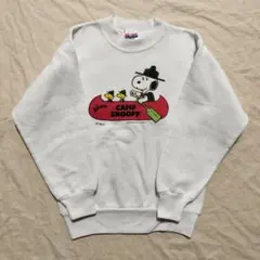 90s キッズヴィンテージ SNOOPYスヌーピー スウェットシャツ トレーナー