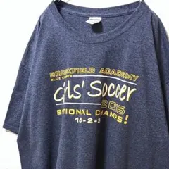 ジャージーズ ブルックフィールドオールドTシャツグレー灰色XL古着