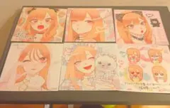 つ*き様 着せ恋 アニメイト特典 ミニ色紙