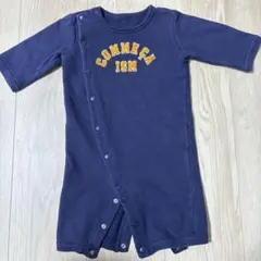 コムサイズム　ネイビーロンパース 50-70cm