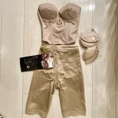 ショートビスチェC65&ロングガードルS セット【ブラダルブルーム】