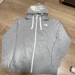 THE NORTH FACE グレー ジップアップパーカー