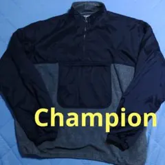 良質古着 Champion チャンピオン ナイロンフリースアノラックジャケット