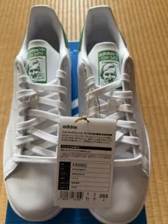新品未使用adidasアディダスSTAN SMITH FX5502WHT×GRN