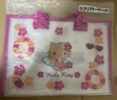 Hello Kitty クリアトートバッグ サマーデザイン