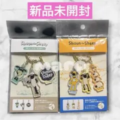 ひつじのショーン 3チャームキーホルダー フラワー イエロー