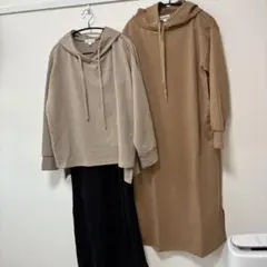 マタニティ 産後 ワンピース2点セット