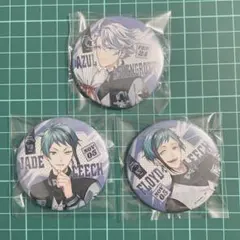 ツイステ　ユニオンバースデー　缶バッジ　フロイド　ジェイド　アズール
