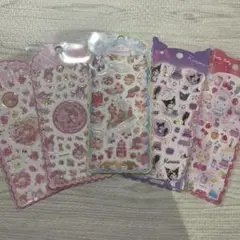 サンリオ 正規品シール 5枚セット