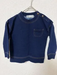 ROSEANCE BEBE ネイビー カットソー 90