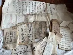 ○ 5 明治 神社関係 古文書 村社 諏訪神社 葺替 祭典 史料 歴史 長野県 