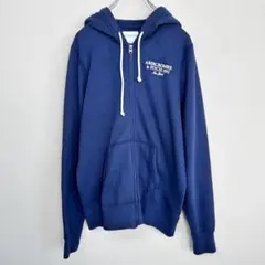 ABERCROMBIE＆FITCH　フーディー　ネイビー　サイズL　A073のサムネイル