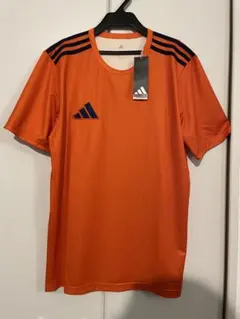 adidas サッカー　トレーニングウェア　プラクティス　オレンジ シャツ L