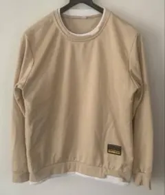 トレーナー レディース グレージュ