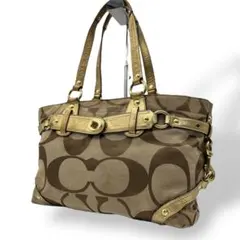 Coach Hand Bag Signature Turn Rock 1228