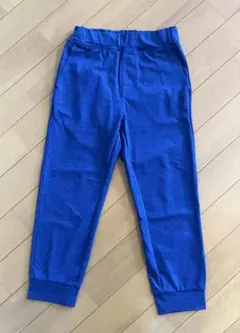 UNIQLO ウルトラストレッチドライEXジョガーパンツ　ブルー120cm