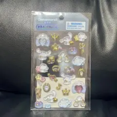 【正規品】サンリオ シナモロール 金箔ぷっくりシールのサムネイル