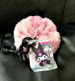 ギャルらび ファーチャーム クロミ サンリオキャラクターズ ヒョウ柄 ピンク