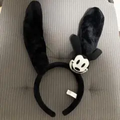 オズワルド ウサギ耳カチューシャ 黒