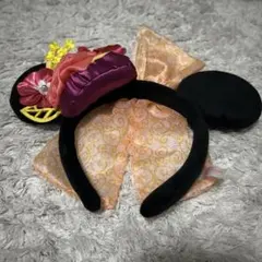 ディズニーリゾートカチューシャ（ミニー）花