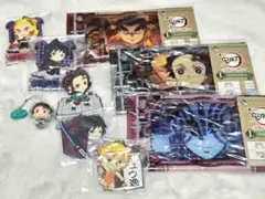 鬼滅の刃 一番くじ　キーホルダー クリアマルチケース　セット