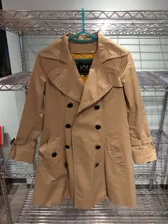 トゥービーアンドbyアニエスベートレンチコート★取り外しライナー付きAライン