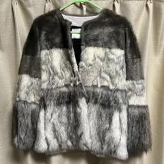 ZARA フェイクファージャケット