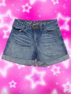 Gap Denim デニムブルー ショートパンツ　 海外ガール　y2k