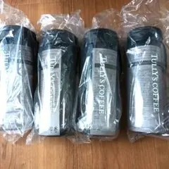 TULLY'S COFFEE クリアボトル 4個 500ml 水筒 タリーズ