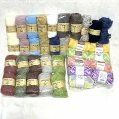 ご注文品）手染め刺し子糸20個 10/2 綿 40m10種セットを2セット 