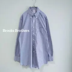 【極美品】 ブルックスブラザーズ ボタンダウンシャツ リージェントフィット XL