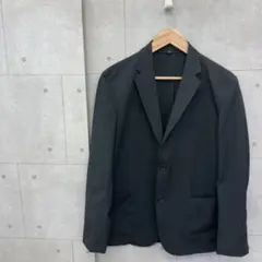 無印　無印良品　ジャケット　スーツ　上着　服　ブラック　テーラードジャケットのサムネイル