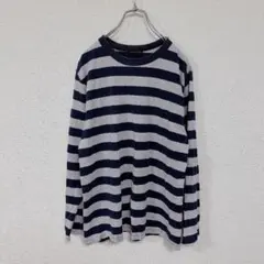 Y2K×グランジ】 archive 00s お兄系 ボーダーロンT 長袖 短丈 - メルカリ