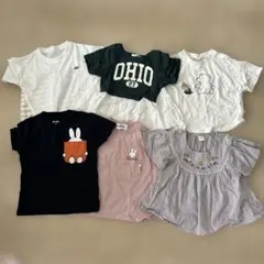 保育園着　女児　95cm 100cm 半袖トップスまとめ売り