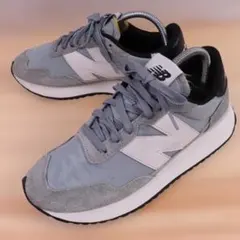new balance 237 水色黒 スニーカー US8/26.0cm a83