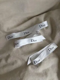Dior ホワイトリボン 3本セット