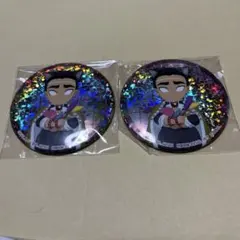 鬼滅の刃 ホログラム缶バッジ 漆ノ章 in ナムコ 悲鳴嶼行冥 2個セット