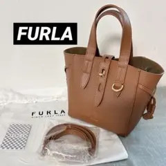 FURLAフルラ ネットレザー2wayミニショルダーバッグのサムネイル