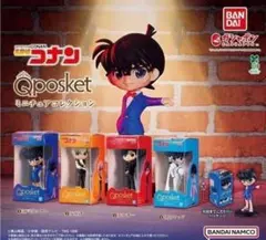 名探偵コナン Q posket ミニチュアコレクション 全4種 セット コンプ