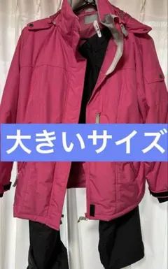 CREPPE スノーウエア　上下セット　プラスサイズ