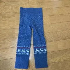 トナカイ柄スパッツ80-90サイズ