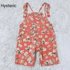 ヒステリック オーバーオール レッド 90 サロペット ロンパース カジュアル
