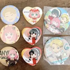 スパイファミリー 缶バッジセット