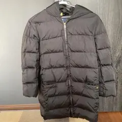 ships ×LIMONTAフード付き　ダウンコートブラック　36