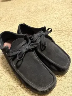 Clarks Wallabee ブラック 26cm クラークス ワラビー 黒