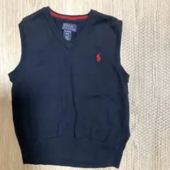 ラルフローレン　ネイビー　ベスト