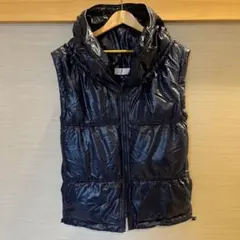 adidas by Stella McCartney ブラックダウンベスト XS